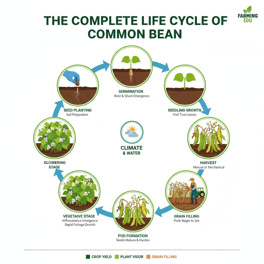 how to grow beans || complete guide to beans farming