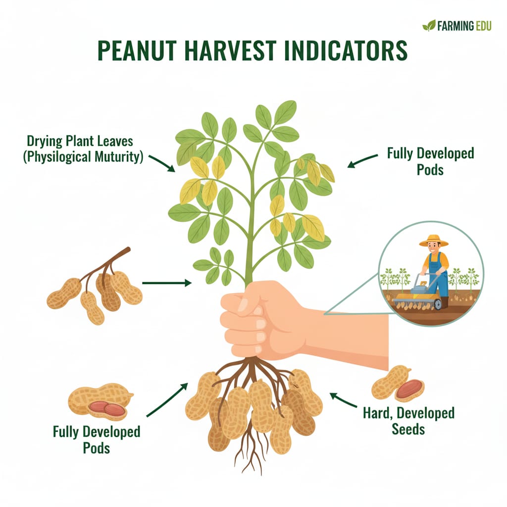 how to harvest peanuts in 2026