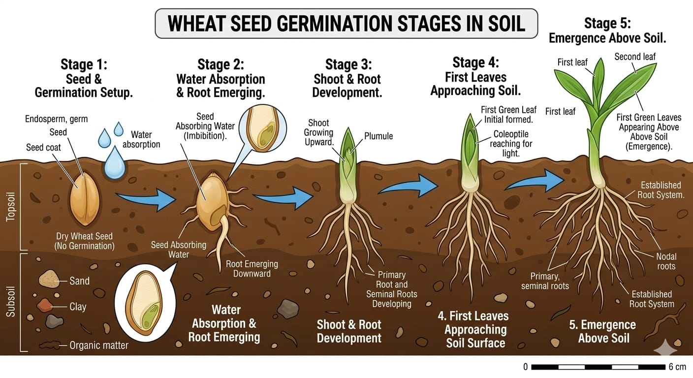 how to grow wheat seeds